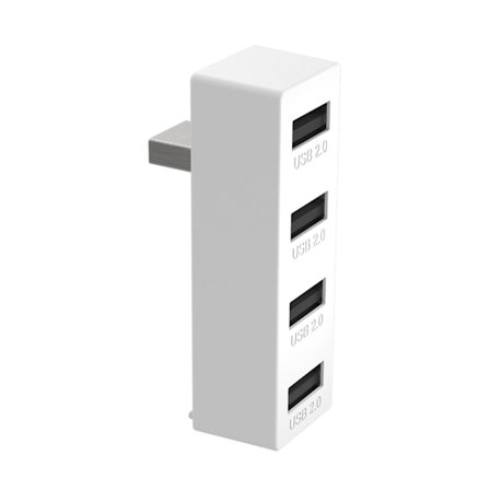 Udvidelsesdock 4-i-1 Ingen ventetid Anti-interferens 4 Usb2.0 Spilkonsoller Controllere Usb Hub Til Xbox Series S