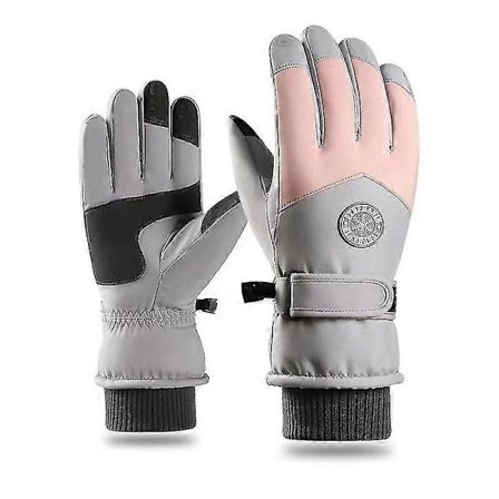 Sykkelhansker for menn og kvinner, sport, utendørs, vindtette og fleece varme