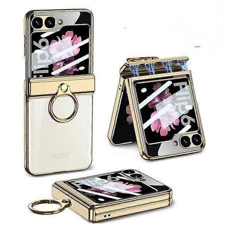 Hinge Skydd Anti-Repor Hard PC Skyddande Fodral för Samsung Galaxy Z Flip 6