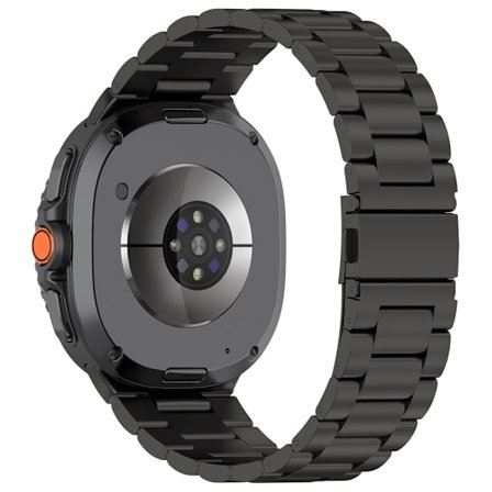 Galaxy Watch 8 46/44/40 mm Armband Rostfritt Stål Svart