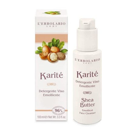 L'Erbolario Karité Detergente Viso Emolliente 100ml