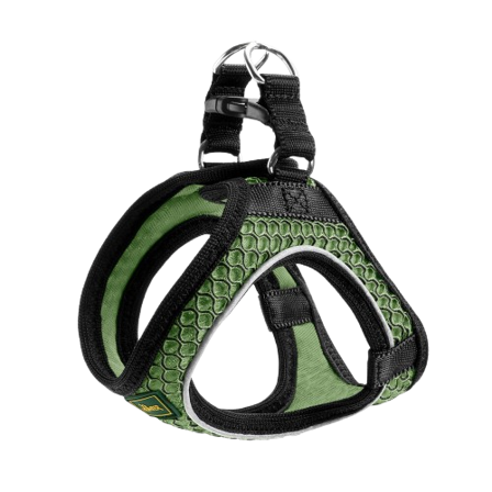 Hunter - Sele Hilo ComFort 31-33/XXS Mesh Linden Green - Hund - Halsbånd - ZOO.no