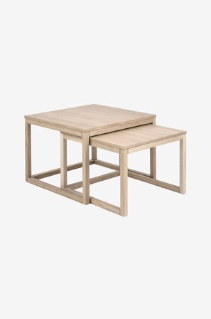 AC Design Furniture - Satsbord, Julian 2-delar - Vit - Soffbord - Från Homeroom