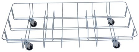 Hykab 53052 Trådvagn för sopkärl För 3 x 60 l sopkärl (Patricia), Lager & miljö