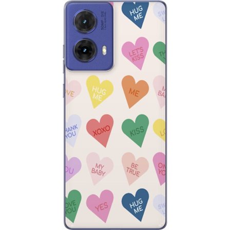 Yhteensopiva Puhelinkuori Motorola Motorola Moto G85 Karkkisydämet