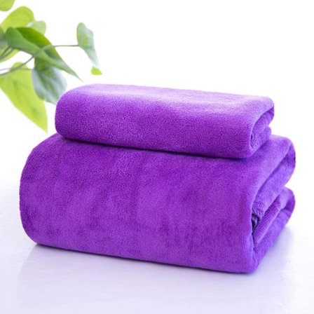 2 st. badlakan (lila, 160*60cm)