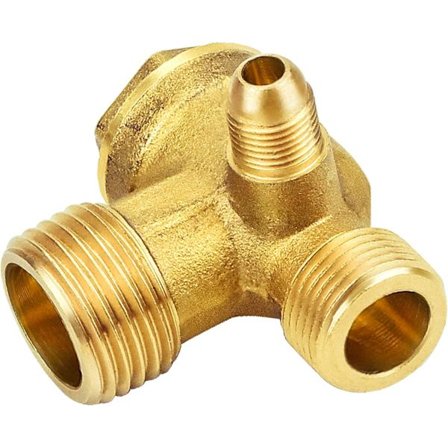 Kontraventil Kompressor Kontraventiler Luftkompressor Kontraventil 3 Port Messing Han Gevind Gevind Interface Diameter 20/16/10MM{sl}