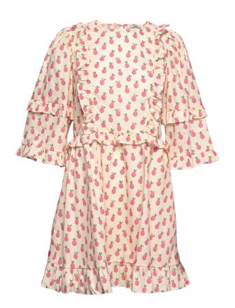 Pineapple's Ruffia Dress Dresses Cocktail Dresses Multi/mønstret Bzr