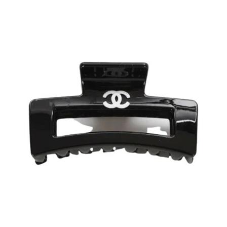Chanel Vintage, Pre-owned Plastic hair-accessories Zwart, Dames, Maat:ONE Size