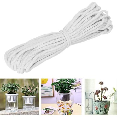 1 stk. Automatisk plantevandingssystem, 20M absorberende kernetov til automatisk havevanding, plantekurve, potter, planter