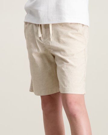 Jack & Jones JPSTJAIDEN HYBRID BONDI JOG SHO SN JNR Beige Shorts Gutt - Kids Brand Store