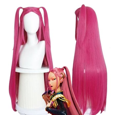 Lilla blondefront parykk | Cosplay-parykk av høy kvalitet - Inspirert av Rumi