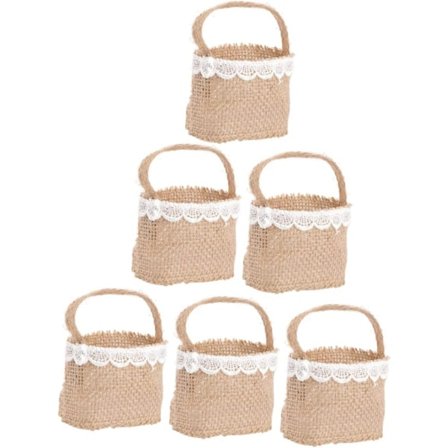 6 stk. slikposer til fest Opbevaringsposer Slikposer til bryllup