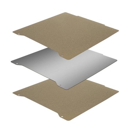 PEI PET-ark 196,3x190 mm 3D-skrivare Värmebädd Texturerad PEI PEY Slät PET Kolfiber Dubbelsidig fjäderstålplåt