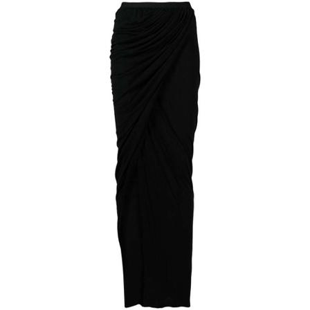 Rick Owens Maxi Roks , Zwart , Dames , Maat: S Maxi Rokken