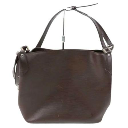 Louis Vuitton Vintage, Pre-owned Leather louis-vuitton-bags Bruin, Dames, Maat:ONE Size
