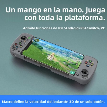 Grafiitinharmaa D3 Teleskooppipeliohjain Apple iOS Android PUBG Switch PS4 Langaton BT 5.0 -ohjain Joystick puhelinpeleihin Camouflage