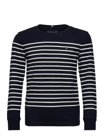 Stripe Tee L/S T-shirts Long-sleeved T-shirts Monivärinen/Kuvioitu Tommy Hilfiger
