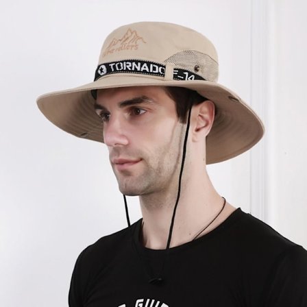 Bucket Hat UV beskyttelseshætte BEIGE