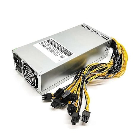 1800w 2u Psu Pc Mining Strømforsyning Mineirar Eth 1800w 6 Pin Miner Strømforsyning Til 6 Gpu Bitcoin Antminer
