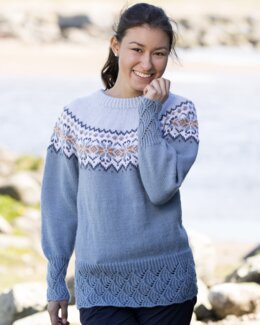 Strikkeopskrift Sweater "Vibe" - Viking of Norway