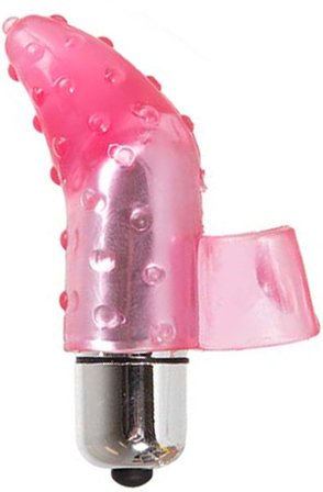 Jelly Fingervibrator mit 10-Geschwindigkeitsbullet