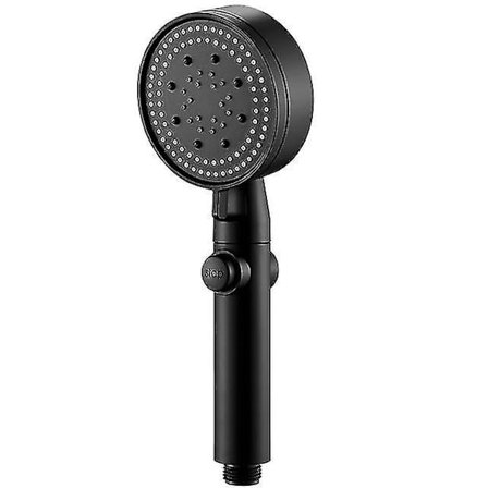 5-Modes Vandbesparende Bruseshowerhoved Højtryk En-knap Stop