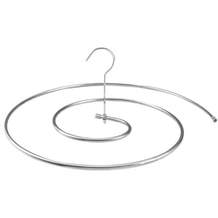 Spiral Vasketøjshanger Hjem Seng Lagen Tæppe Roterende Tøj Krog Rustfrit Stål Vasketøj Stativ Spiral Tøj Tørrestativ