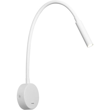 Læsevæglampe, 3W LED Varmhvid Væglæselampe 3000K Seng