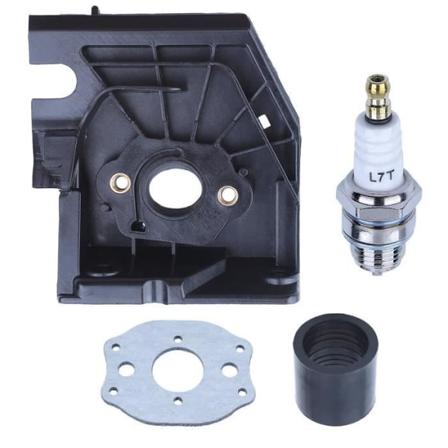 137 Karburatoradapter kompatibel med Husqvarna136LE 136 137E 141 141LE 142 142E 36 41 Erstatter 530037465 503161602 530029814 530019172