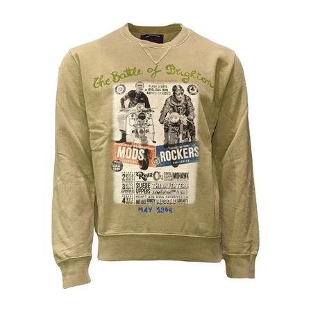 Bob, Sweatshirts & Hoodies Beige, Heren, Maat:L