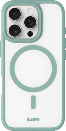 Laut Huex Protect MagSafe iPhone 16 Pro-etui - Mint