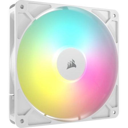 Corsair RS140 ARGB Vifte (hvit) 140mm, 330 – 1700 RPM ±10%, 10 - 36 dBA
