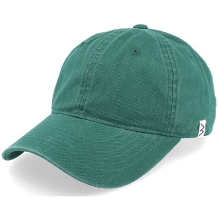 Wei - Grün unconstructed Cap - Wai Washed Green Mom Cap @ Hatstore