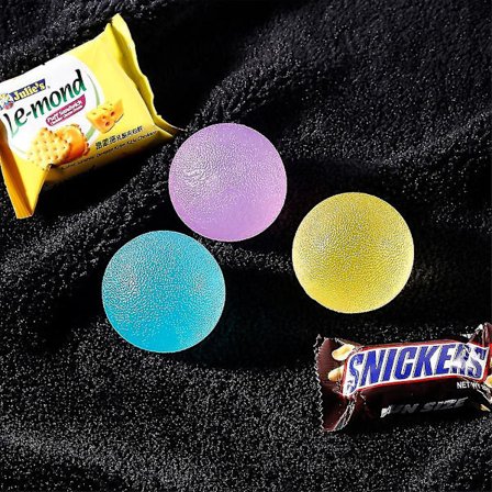 3 kpl pyöreät käden sormien voimaharjoituspalloja