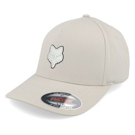 Fox - Vit flexfit Keps - Fox Head Hat Vin White Flexfit @ Hatstore