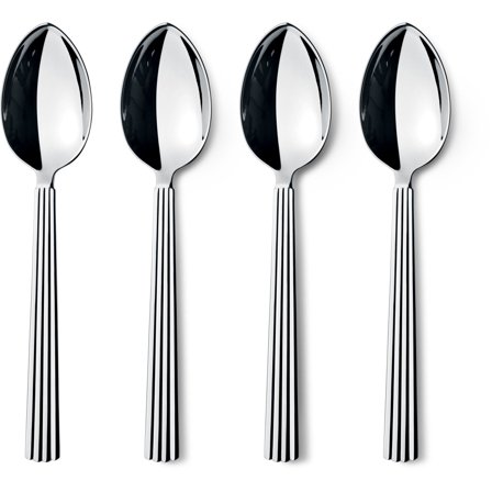 Georg jensen dessertsked, 4 st. | Dukning & Servering > Bestick > Tesked | Bagaren och Kocken
