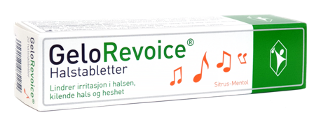 GeloRevoice halstabletter 20 stk