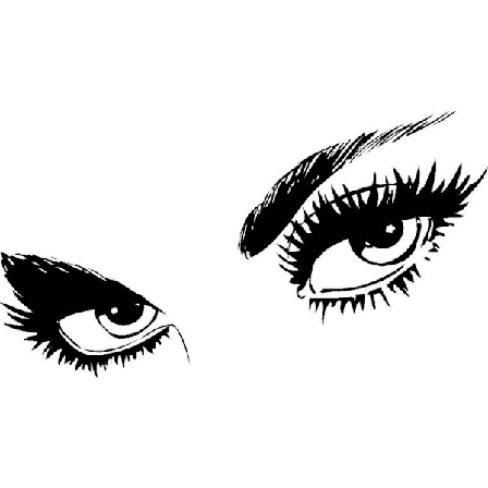 Väggdekor - Design Ögon