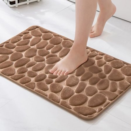 40x60CM Kahvi Eteisen Matto Kylpyhuone Matto Muisti Vaahto Hydrofiilinen P