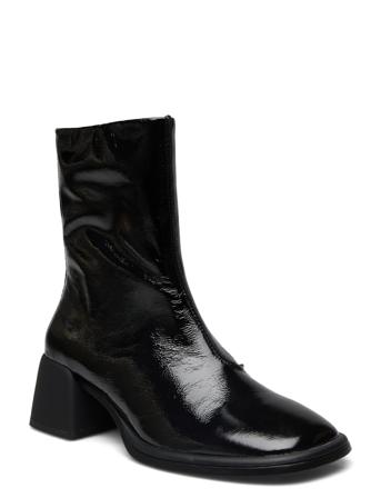 Ansie Shoes Boots Ankle Boots Ankle Boot - Heel Svart VAGABOND*Betinget Tilbud