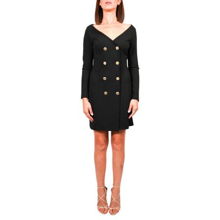 Hanita, Short Dresses Zwart, Dames, Maat:M
