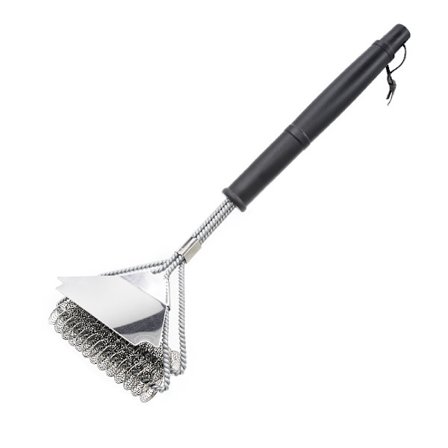 Harjaton grilliharja, turvallisempi kuin harjat metalliharjaksilla,