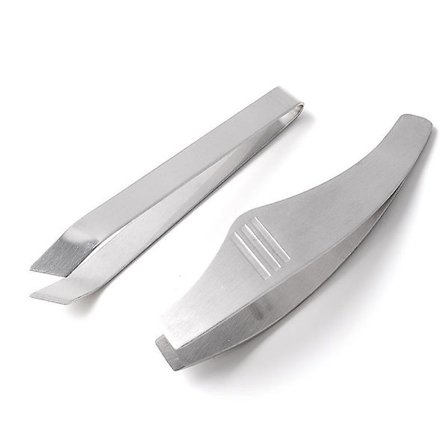 Fisk Pincet Fjerner Rustfrit Stål Flad Og Skrå Pincet Tang Fjerner Værktøj Fiskeben Og Kød Hår (4 stk)