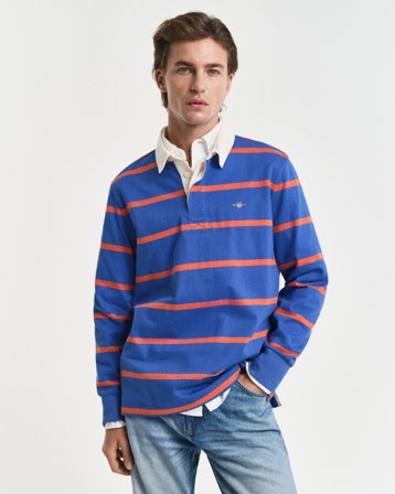 GANT Herren Heavy Rugger mit schmalen Streifen (XXL)