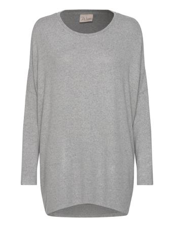 Wa-Sim 4 T-shirts & Tops Long-sleeved Grå Wasabiconcept*Betinget Tilbud