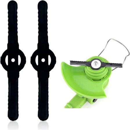 50 stk. plastikudskiftningsblade, plastikkanter, til Co