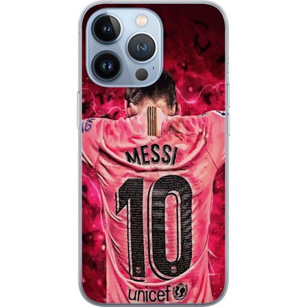 Kompatibelt Mobildeksel til Apple Apple iPhone 13 Pro Messi Fotball Barcelona Argentina Motiv Legendarisk Spiller FC Barcelona Nummer 10 Sport Fotball