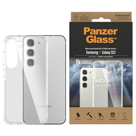 PanzerGlass ClearCase-kotelo Samsung Galaxy S23 - läpinäkyvä Samsung Galaxy S23 - läpinäkyvä