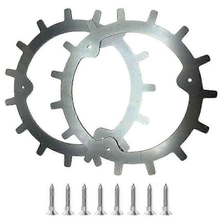 TLMA-02 2 kpl Mammotion Yuka Mini -robottiruohonleikkurille, kylmävalssattu teräs, liukuestopiikit SZRH A-X